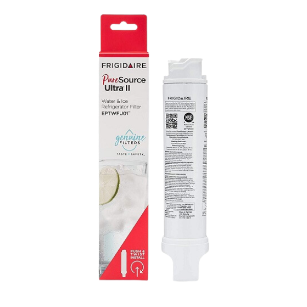Frigidaire EPTWFU01 Refrigerator Water Filter, 1 Count, White
