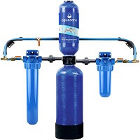 Aquasana Whole House Water Filter System - Carbon & KDF Home Water Filtration - Filters Sediment & 97% Of Chlorine - 1,000,000 Gl - EQ-1000
                    